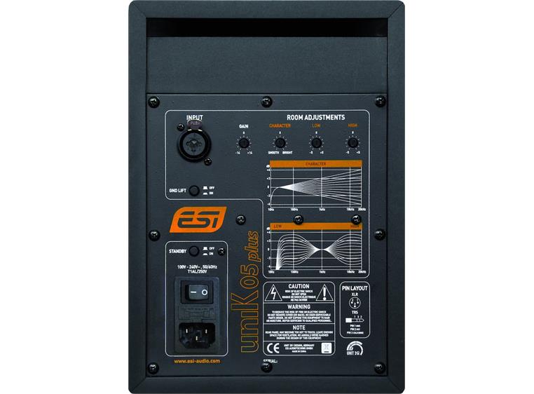 ESI uniK-05+ Aktiv monitor (Pris pr stk)